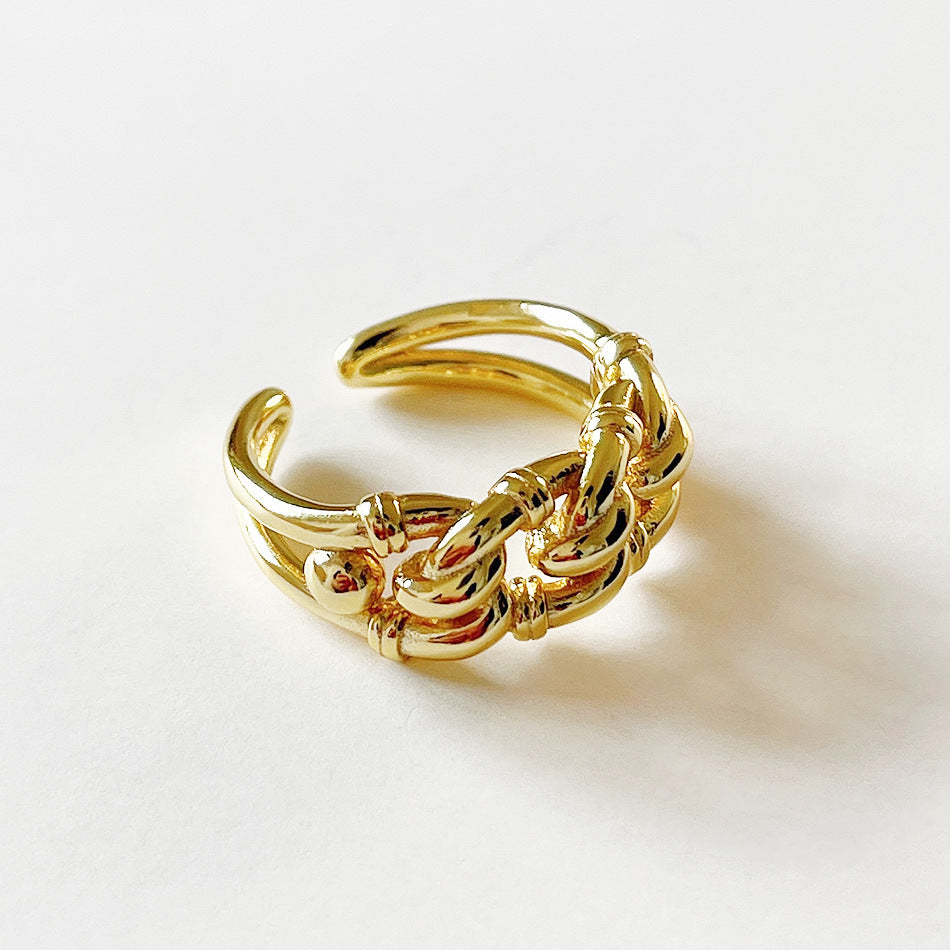 Trendy Geometry Style Ring